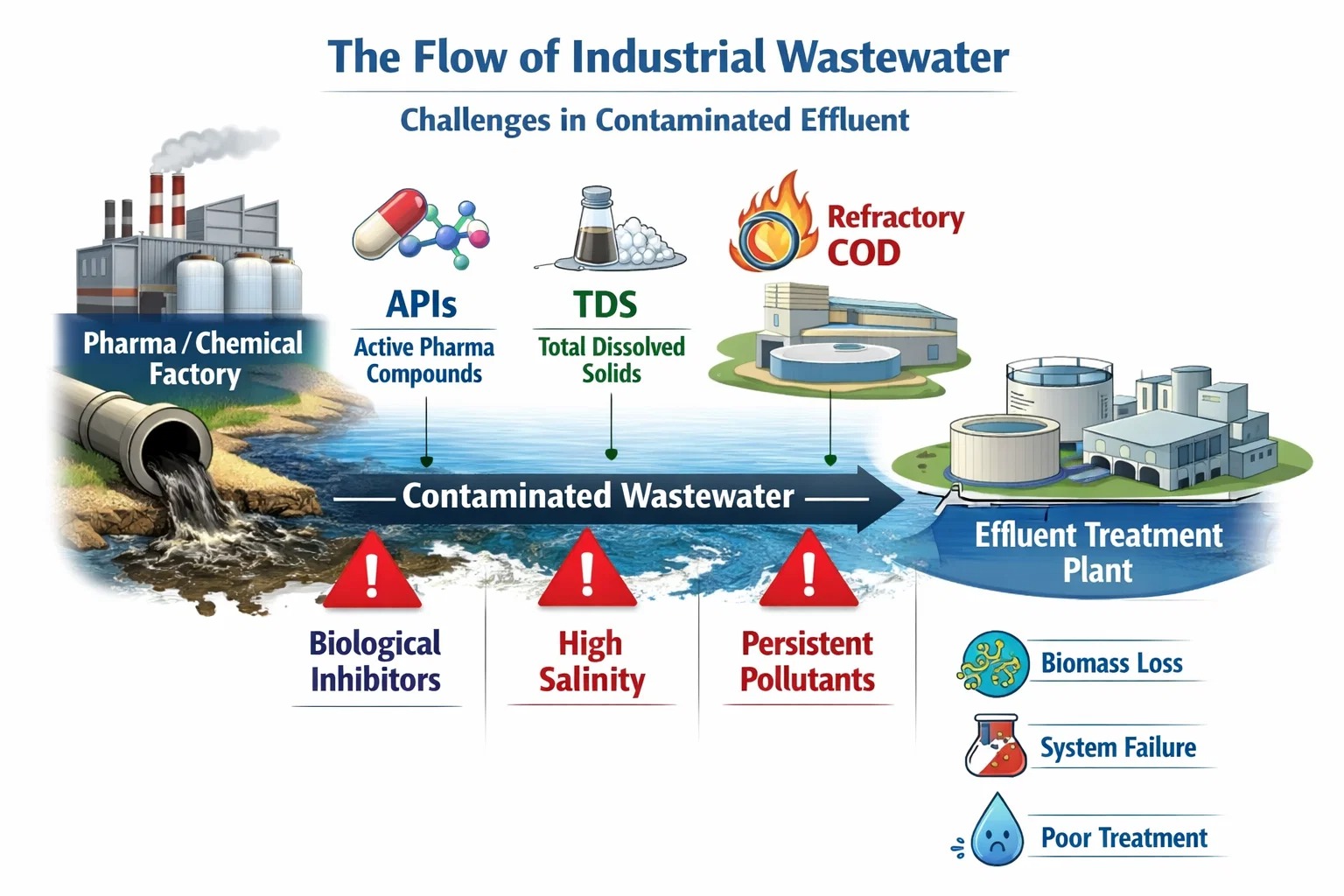 MBR 멤브레인 기술을 이용한 제약 폐수 처리